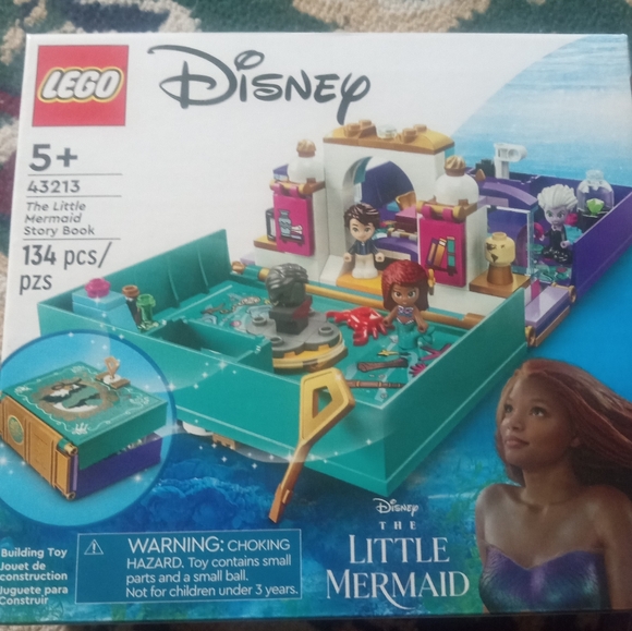 LEGO Disney Princess 43213 The Little Mermaid Story Book Building Set - New - Picture 1 of 1